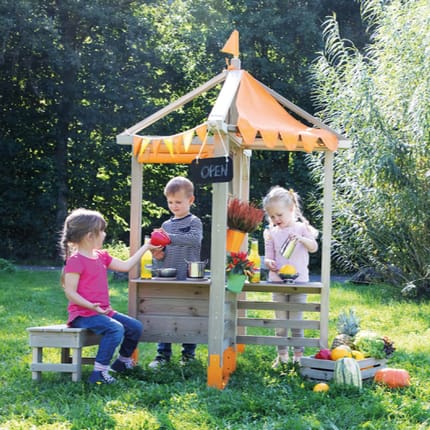 4-in-1 Outdoor Play and Activity Station