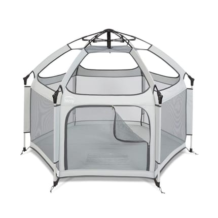 Pop-Up Playpen/Hideaway with Cover - Light Grey