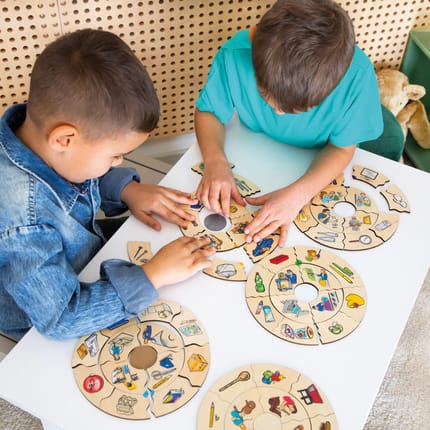 Matching Puzzles - Materials (Set of 5)