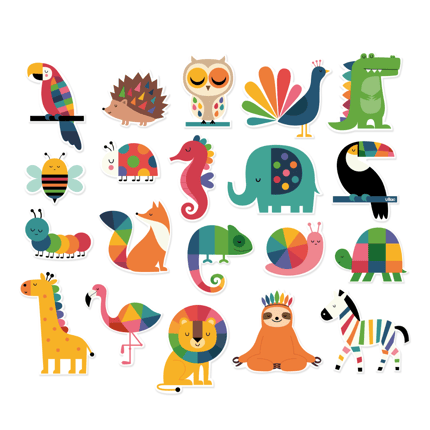 Magnets - Animals by Andy Westface, 20 pcs