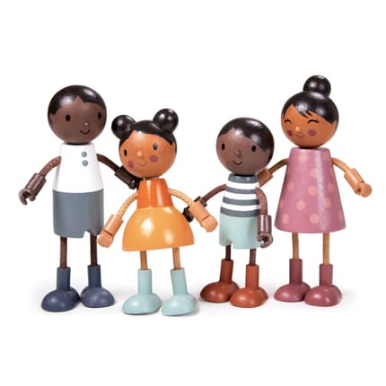 Dollhouse People - Humming Bird Doll Family