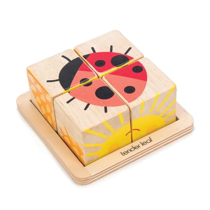 Baby Blocks Cube Puzzle, 4 pcs