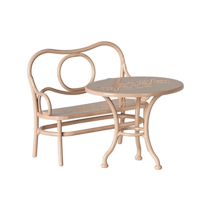 Maileg Bistro Set for Mice - Pink