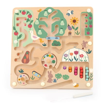 Magnetic Maze Game - In the Garden
