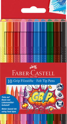 Felt-Tip Pens, 10 pcs