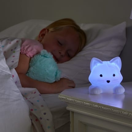2-in-1 Night Light & Breathing Guide - Luna