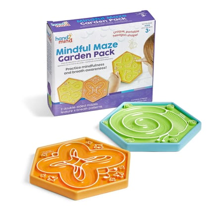 Mindful Maze Tactile Breathing Exerciser - Garden