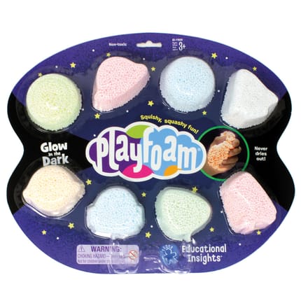 Playfoam 8-Pack - Glow in the Dark