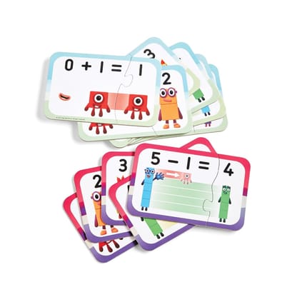Numberblocks - Adding and Subtracting Puzzle Set