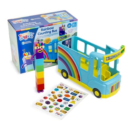 Numberblocks Activity Set - Rainbow Counting Bus