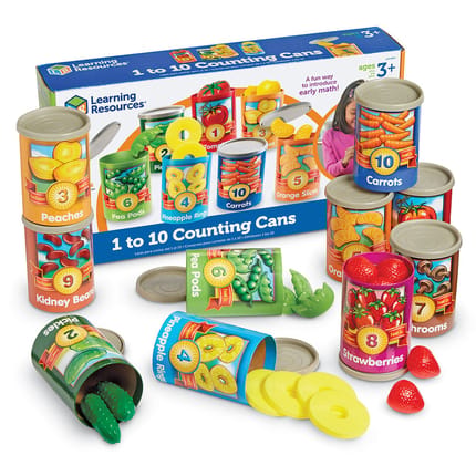 Count & Sort - 1 to 10 Counting Cans