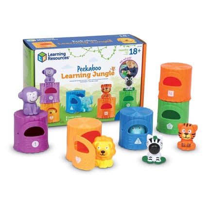 Peekaboo Learning Jungle Activity Set