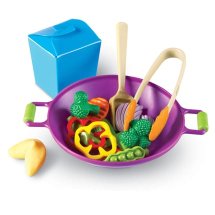 Play Food - Stir Fry Set, 17 pcs