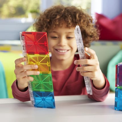 Magna-Tiles | Rail Racers Rail Pack, 8 pcs