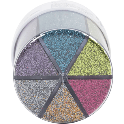 Glitter - Mix, 6 x 28 ml