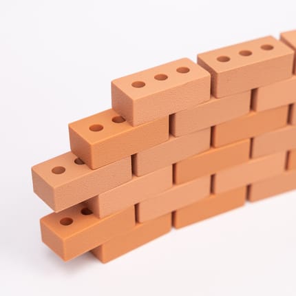 Mini Bricks for Sensory Play, 25 pcs