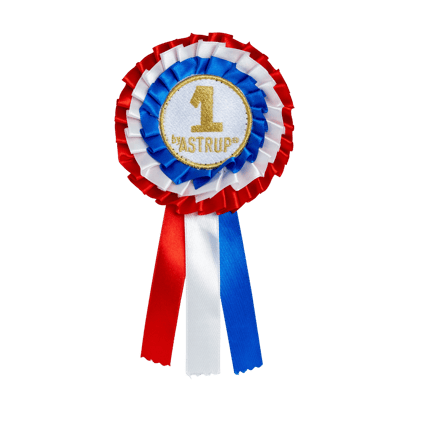 byASTRUP Accs. - Rosette, Red/White/Blue