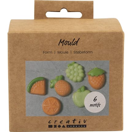 Moulds - Fruit, 6 Shapes