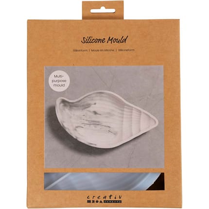 Silicone Mould - Conch Shell, 1 pc