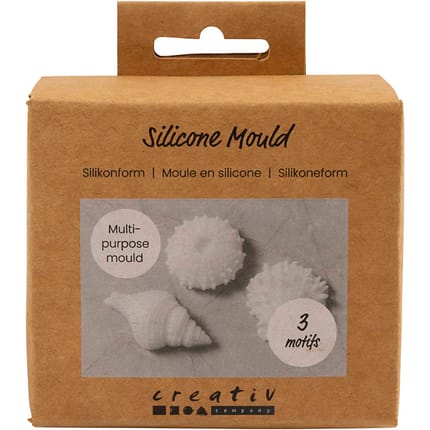 Silicone Mould - Marine Animals, 3 pcs