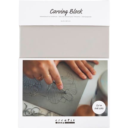 Linoprint Carving Block A4, 1 pc