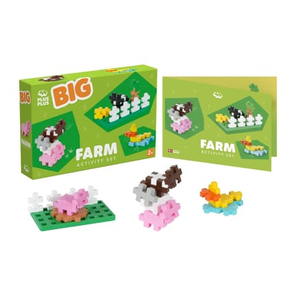 Plus-Plus BIG - Activity Set, Farm, 50 pcs