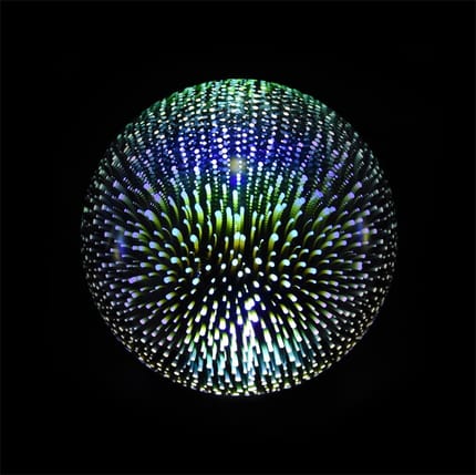 3D Glass LED Lamp