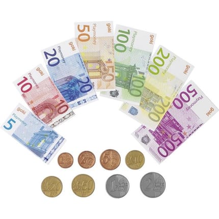 Play Money - Euro, 116 pcs