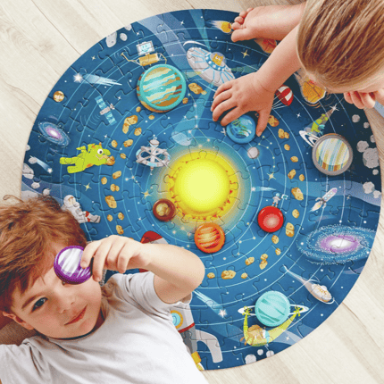 Puzzle - Solar System, 100 pcs