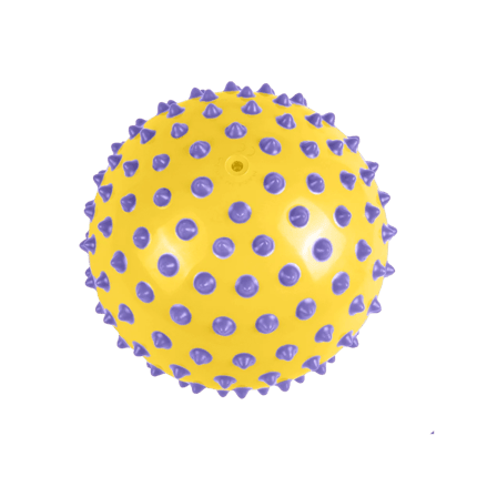 Sensory Ball (Uninflated) Ø18 cm - Yellow/Purple