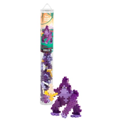 Plus-Plus - Gorilla, Tube with 100 pcs