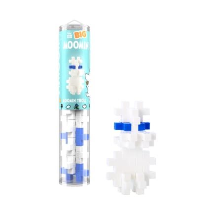 Plus-Plus BIG - Moomintroll, 15-Piece Tube