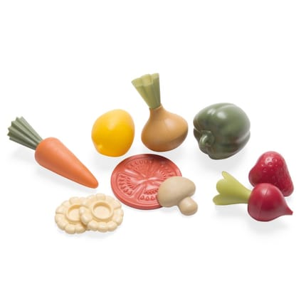 Green Garden Fruit & Vegetables Set, 10 pcs