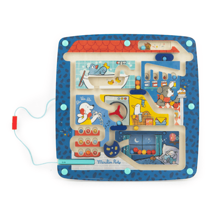 Magnetic Maze Game - Puce & Pilou