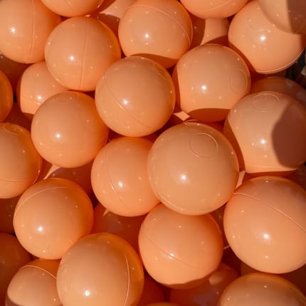 Ball Pit Balls Ø7 cm - Orange, 100 pcs