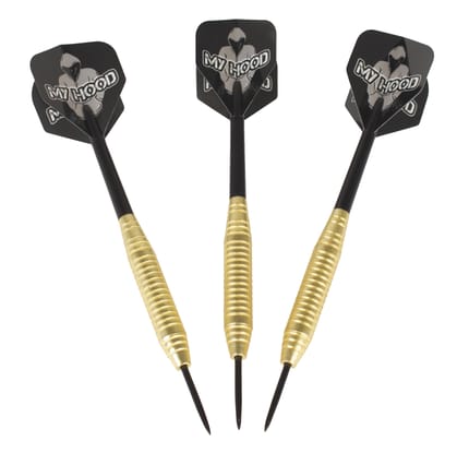 Brass Barrel Darts 23 g, 3 Pack