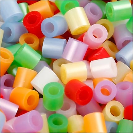 Midi Fuse Beads - Pearlescent Colours, 6,000 pcs