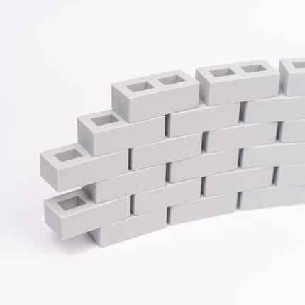 Mini "Concrete Blocks" for Sensory Play, 25 pcs