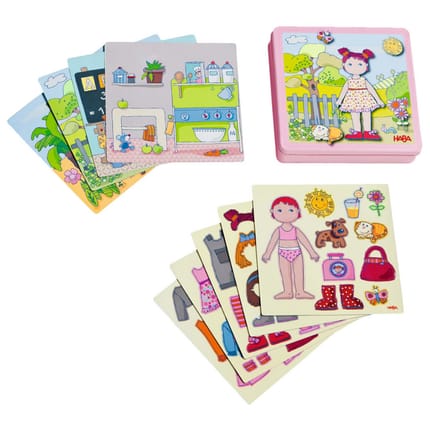 Magnetic Dress-Up Doll, Lilli