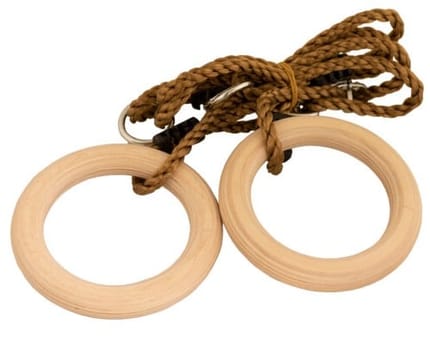 Wooden Gym Rings Ø15.8 cm