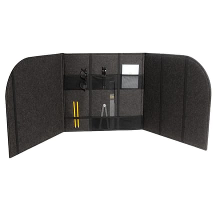 Acoustic Desk Privacy Panel - Small