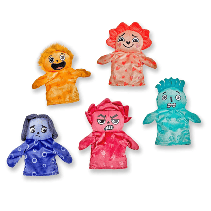 Hand Puppets - Feelings Family II, 5 pcs