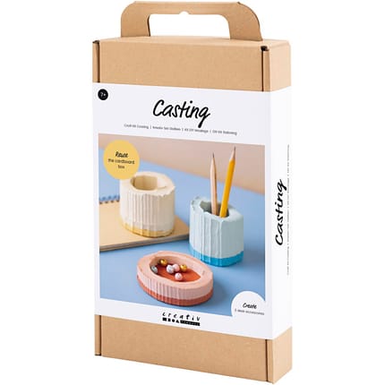 Cement Casting - Desk Organisers, 3 pcs