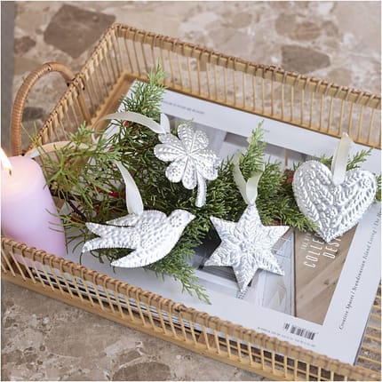 DIY Christmas Ornaments - Foil Embossing