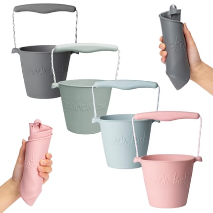 Collapsible Silicone Bucket - Nordic Colours