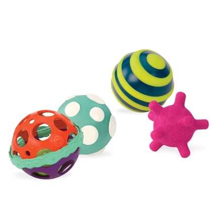 Ball-a-Balloos Sensory Balls, 4 pcs