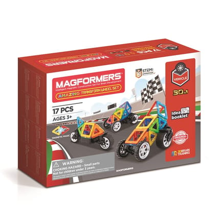 Magformers - Amazing Transform Wheel Set, 17 pcs