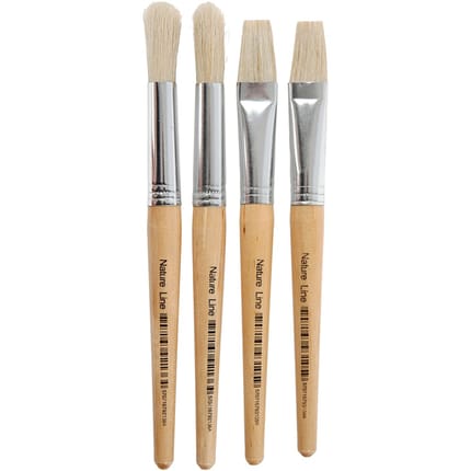Children’s Paint Brushes W:15 mm, 4 pcs