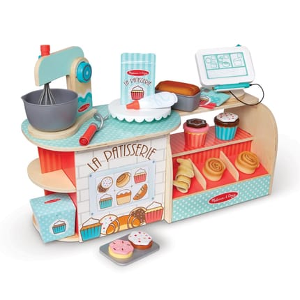 Wooden La Patisserie Bakery, 39 pcs