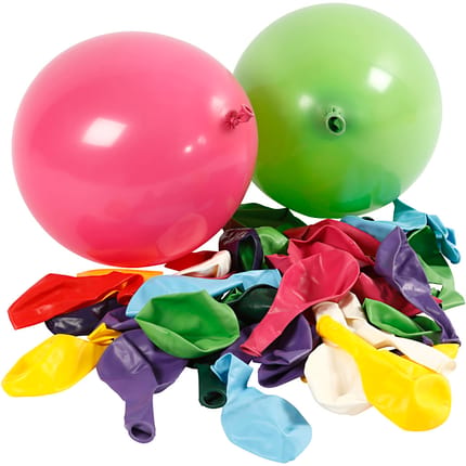 Balloons - Round, 100 pcs